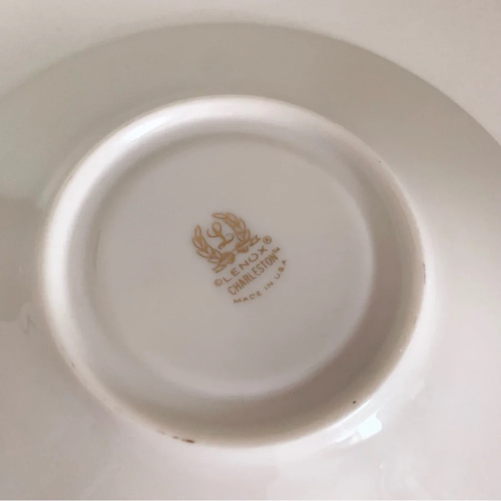 NWOT Lennox Charleston teacup and saucer